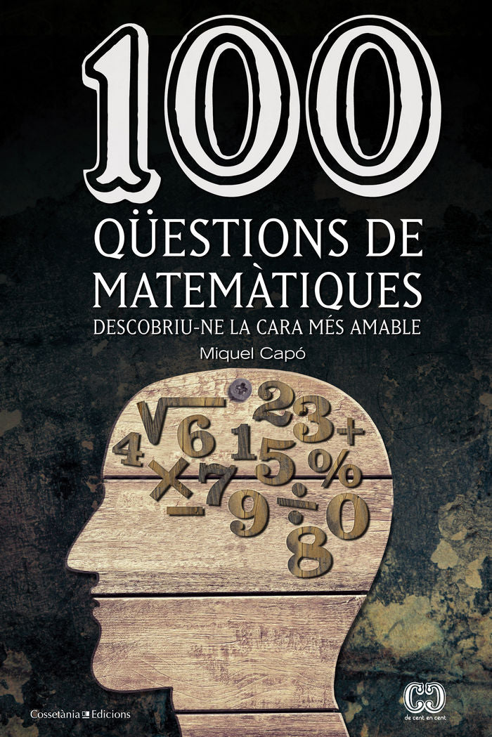 100 qüestions de matemàtiques, de Capó, Miquel | portada del libro