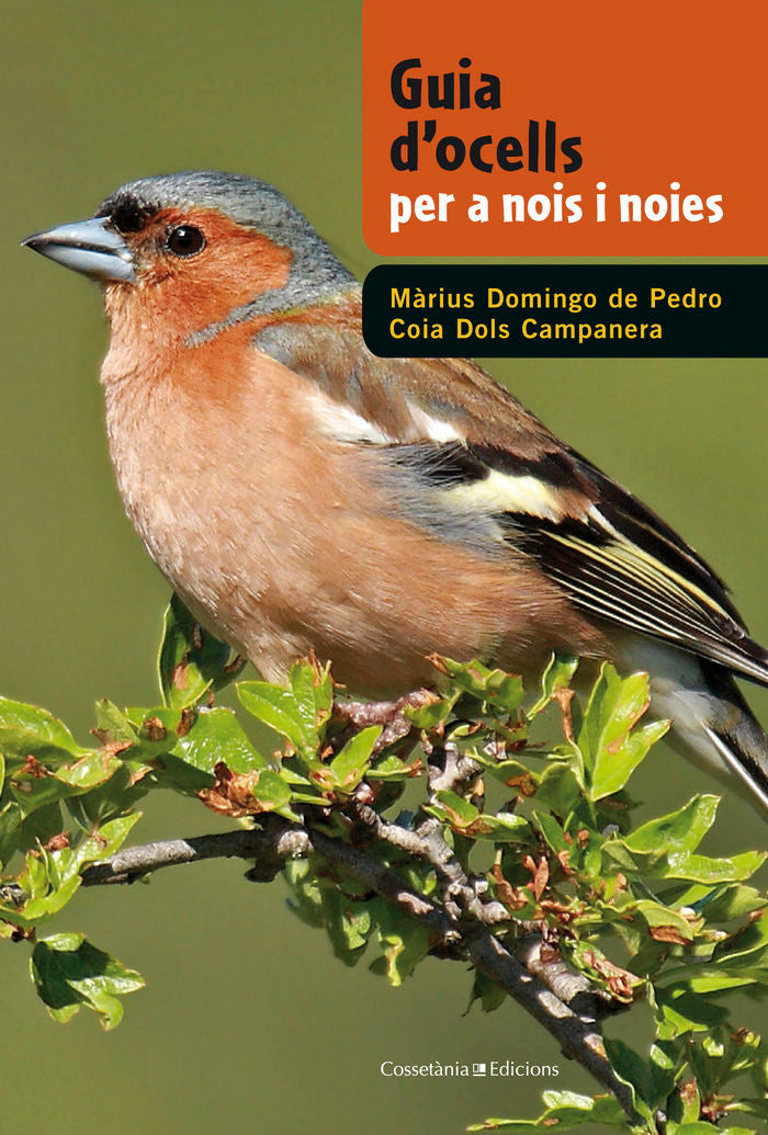 Guia d'ocells per a nois i noies, de Domingo de Pedro, Màrius | portada del libro