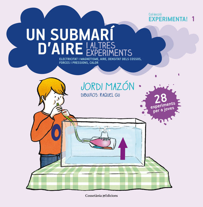 EXPERIMENTA!, de MAZON, JORDI | portada del libro
