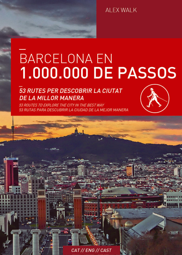Barcelona en 1.000.000 de passes, de Walk, Alex | portada del libro