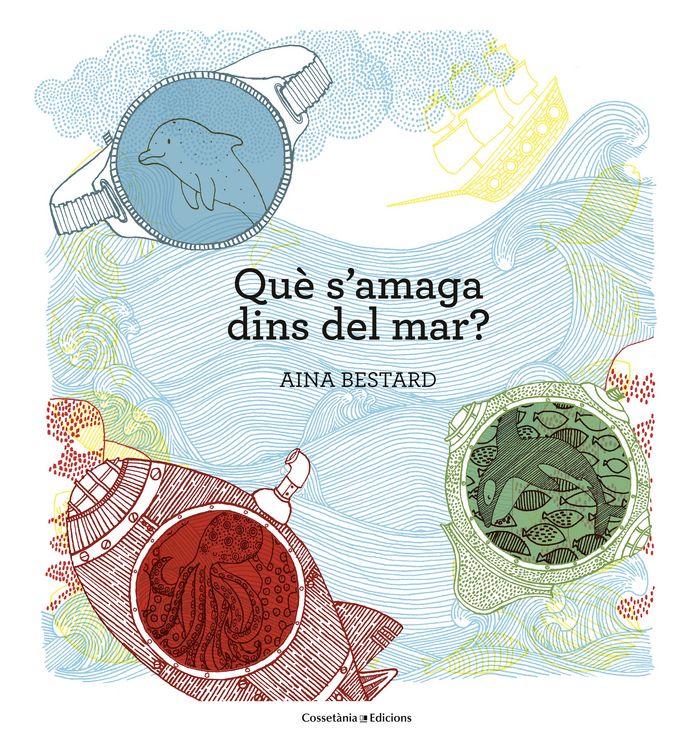 Què s'amaga dins el mar?, de Bestard Vilà, Aina | portada del libro