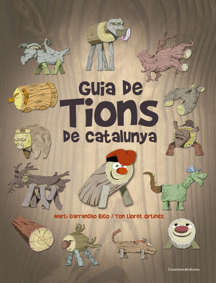 Guia de tions de Catalunya, de Lloret Ortínez, Ton | portada del libro