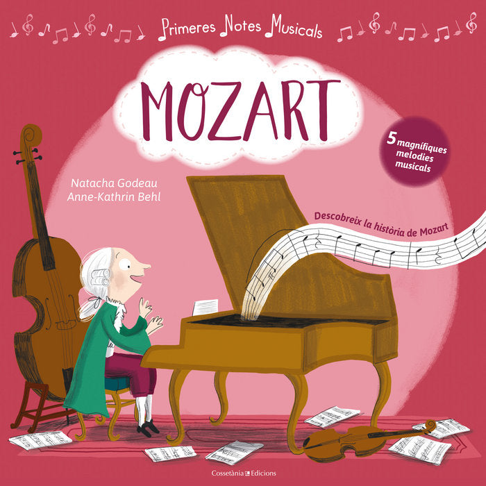 Mozart. Primeres notes musicals, de Godeau, Natacha | portada del libro
