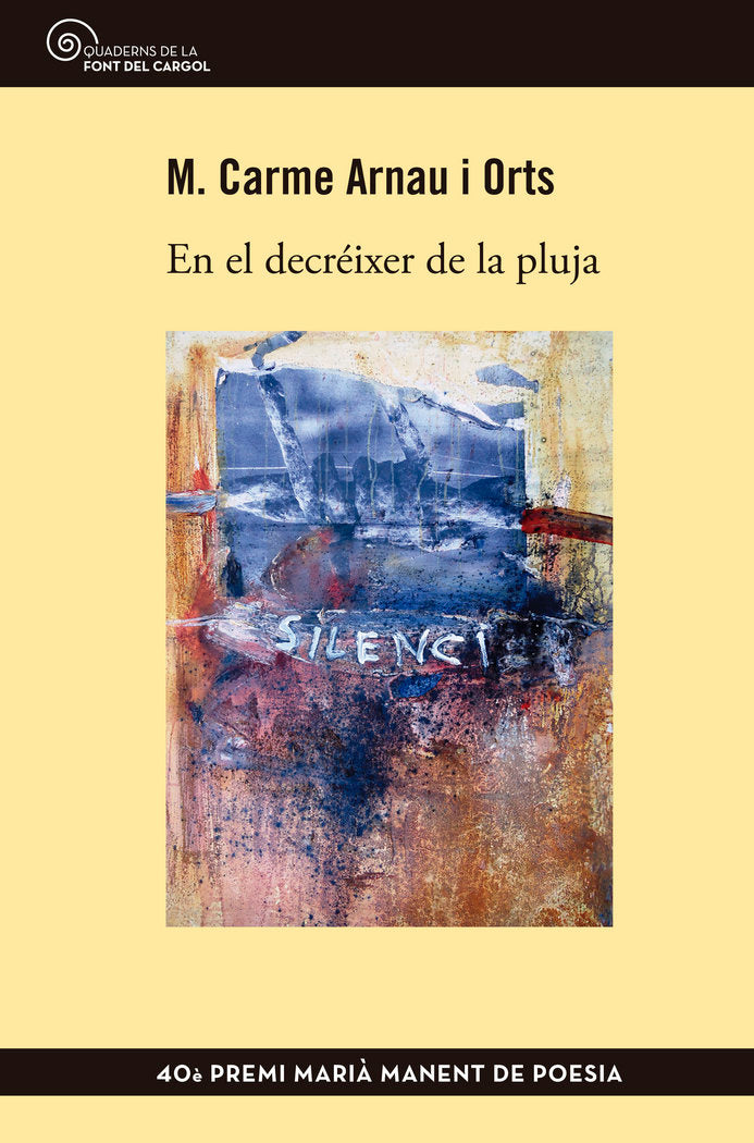 EN EL DECRéIXER DE LA PLUJA, de ARNAU I ORTS, M. CARME | portada del libro