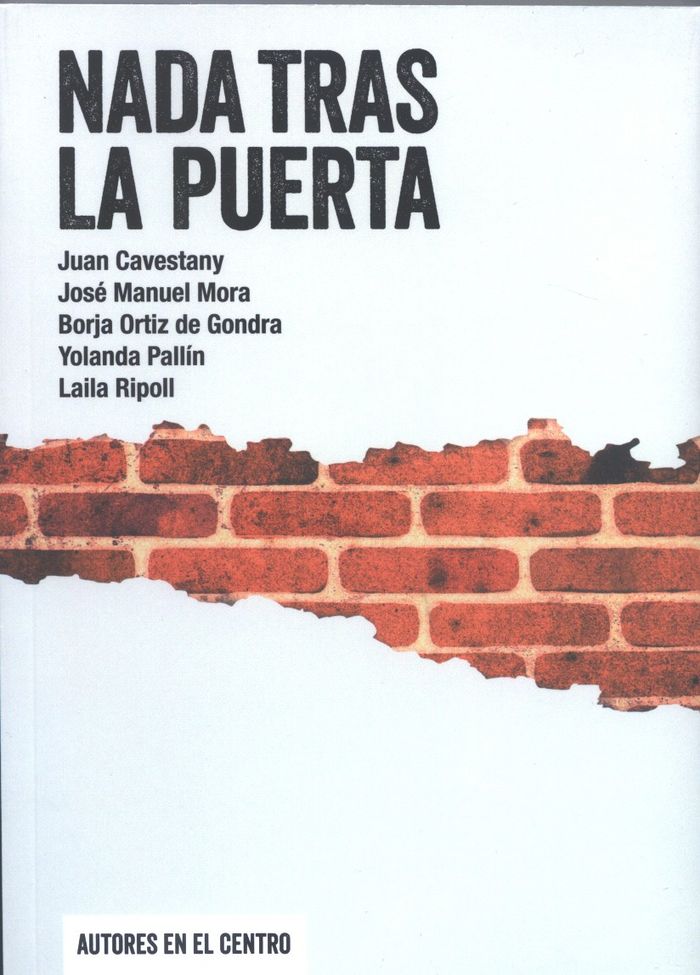 Nada tras la puerta, de Cavestany, Juan | portada del libro