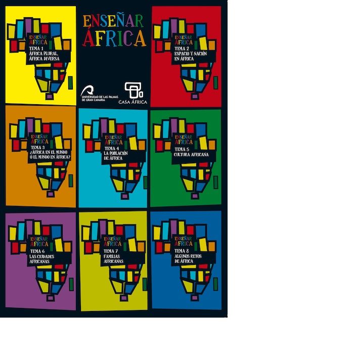 Enseñar África, de Nadal Perdomo coord. | portada del libro