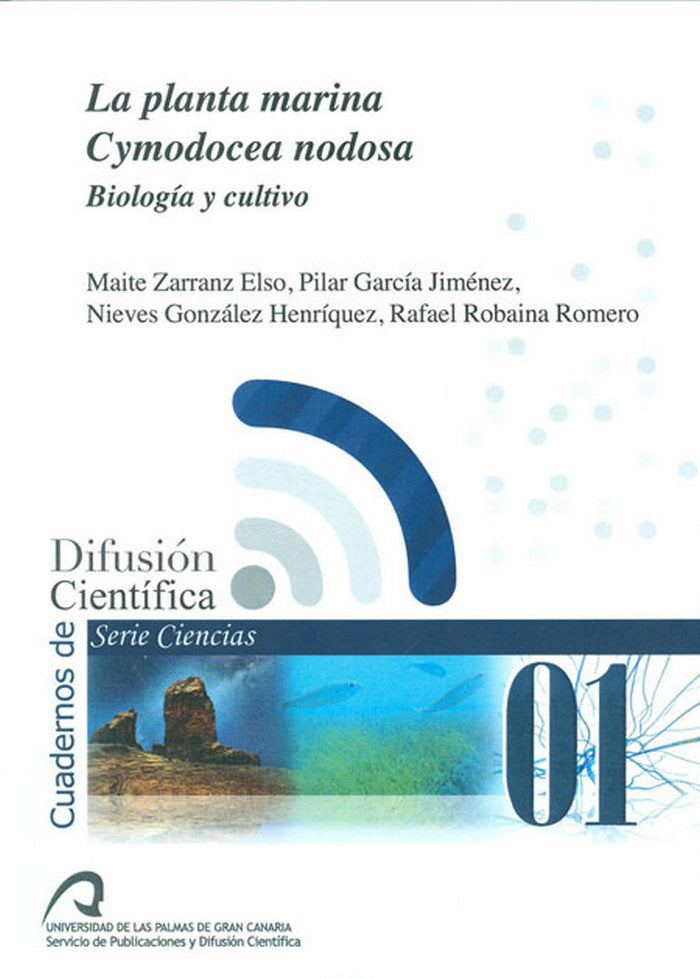 La planta marina Cymodocea nodosa, de Robaina Romero | portada del libro