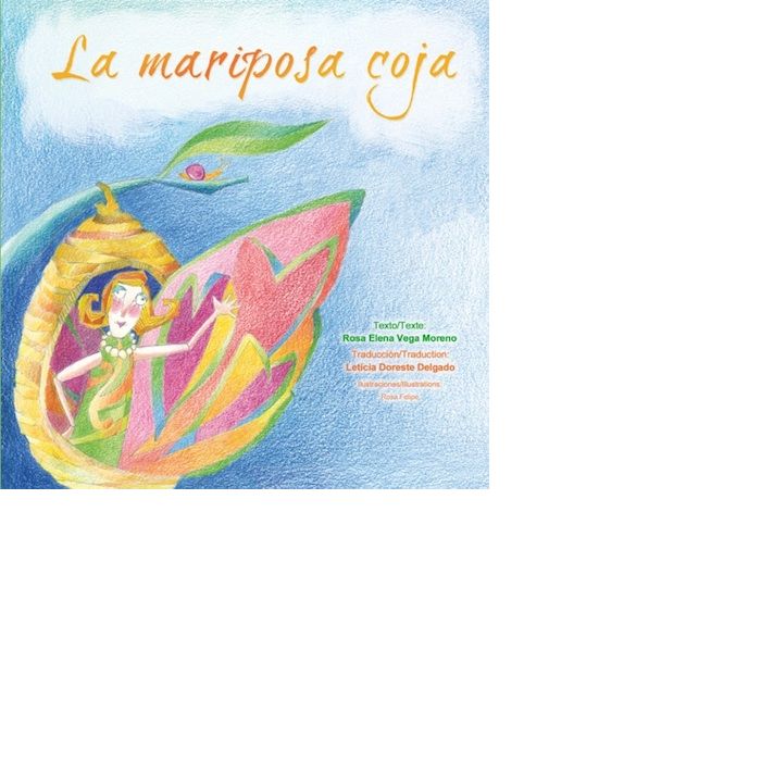 La mariposa coja / La demoiselle papillon, de Vega Moreno | portada del libro