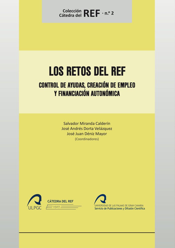 Los retos del REF, de MIRANDA CALDERIN SALVADOR | portada del libro