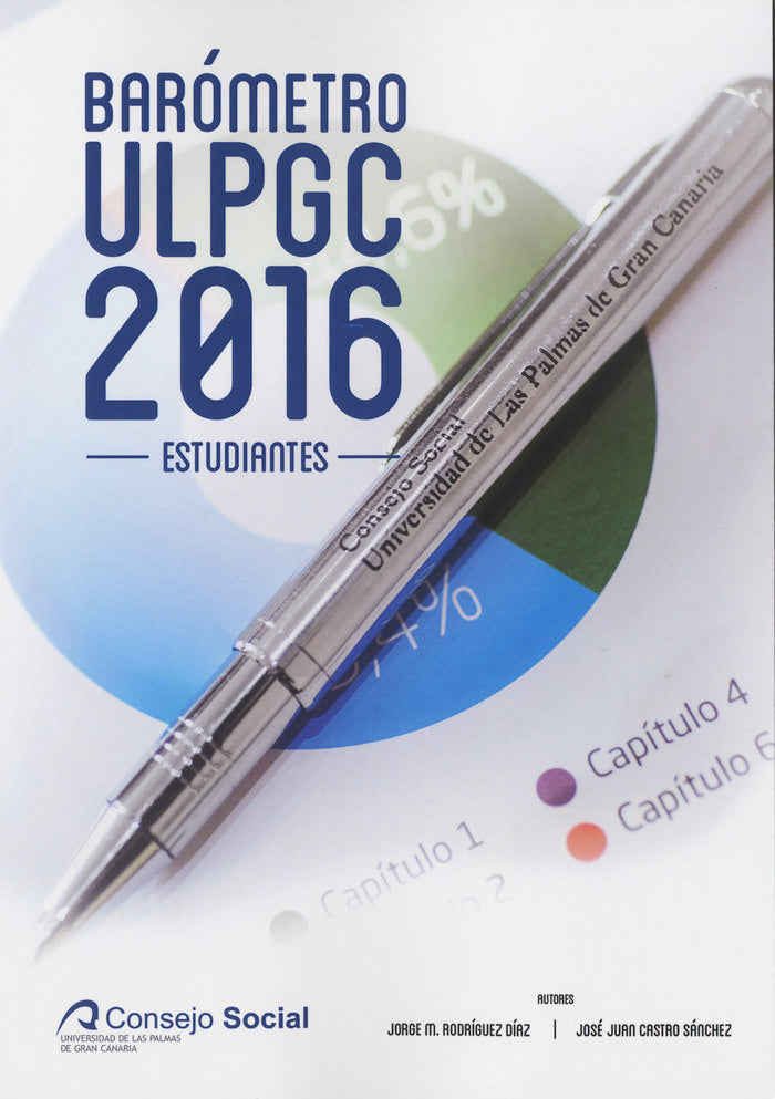 Barómetro ULPGC 2016: estudiantes, de Rodríguez Díaz | portada del libro