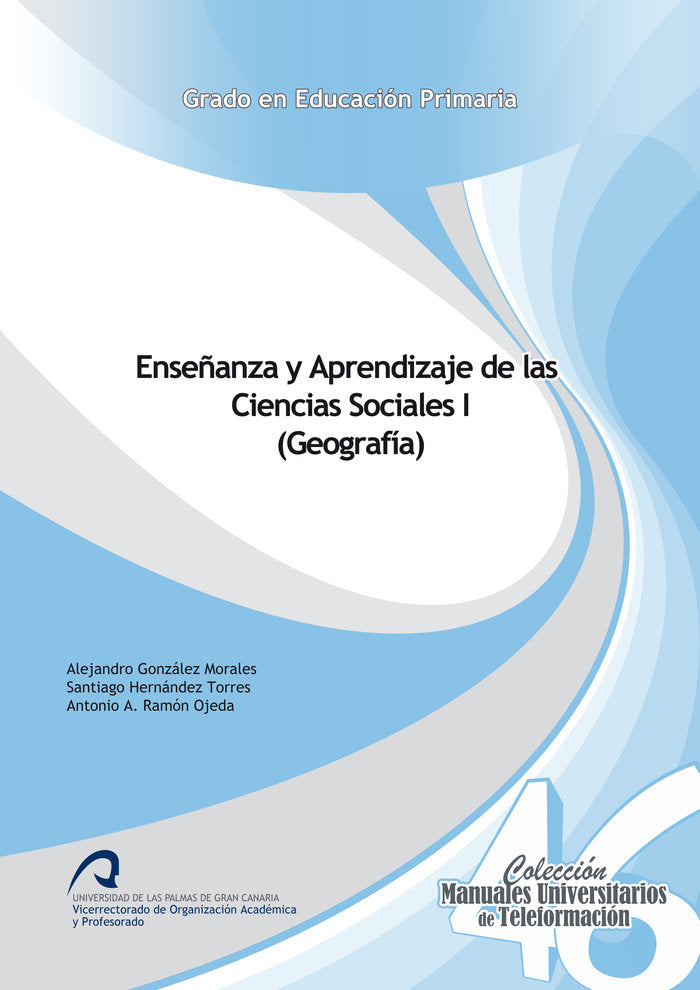 Enseñanza y Aprendizaje de las Ciencias Sociales I (Geografía), de González Morales, Alejandro | portada del libro