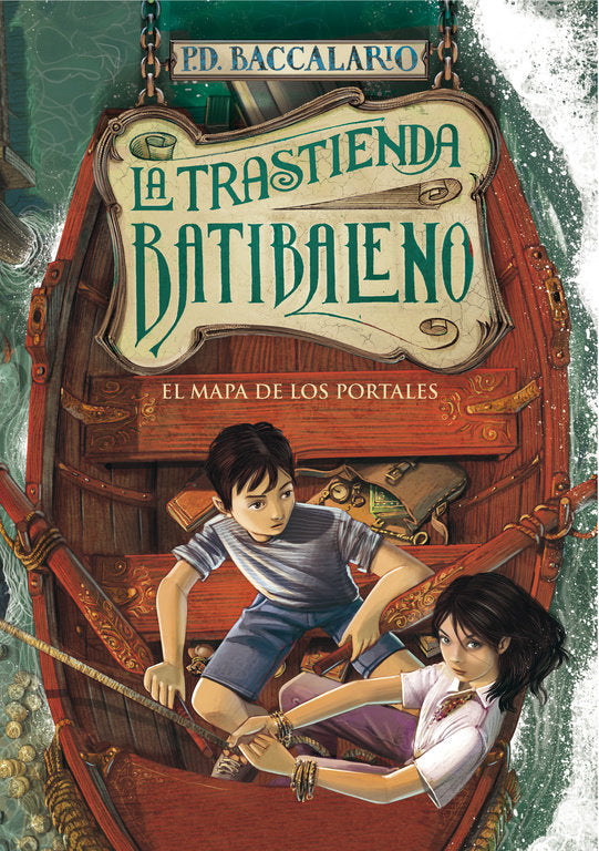 El mapa de los portales (La trastienda Batibaleno 3), de Baccalario | portada del libro