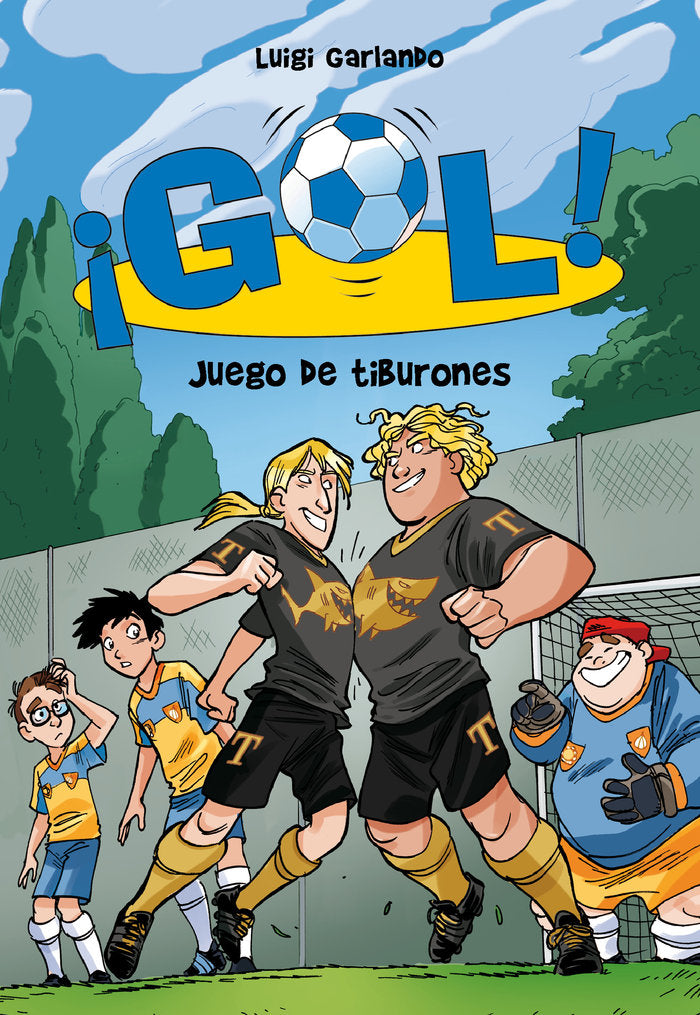 Juego de tiburones (Serie ¡Gol! 27), de Garlando, Luigi | portada del libro
