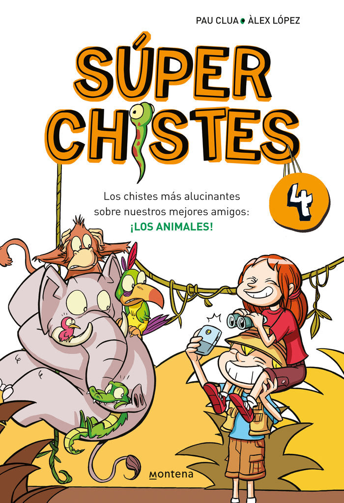 Súper Chistes. Los mejores chistes de animales (Súper Chistes 4), de López, Àlex | portada del libro