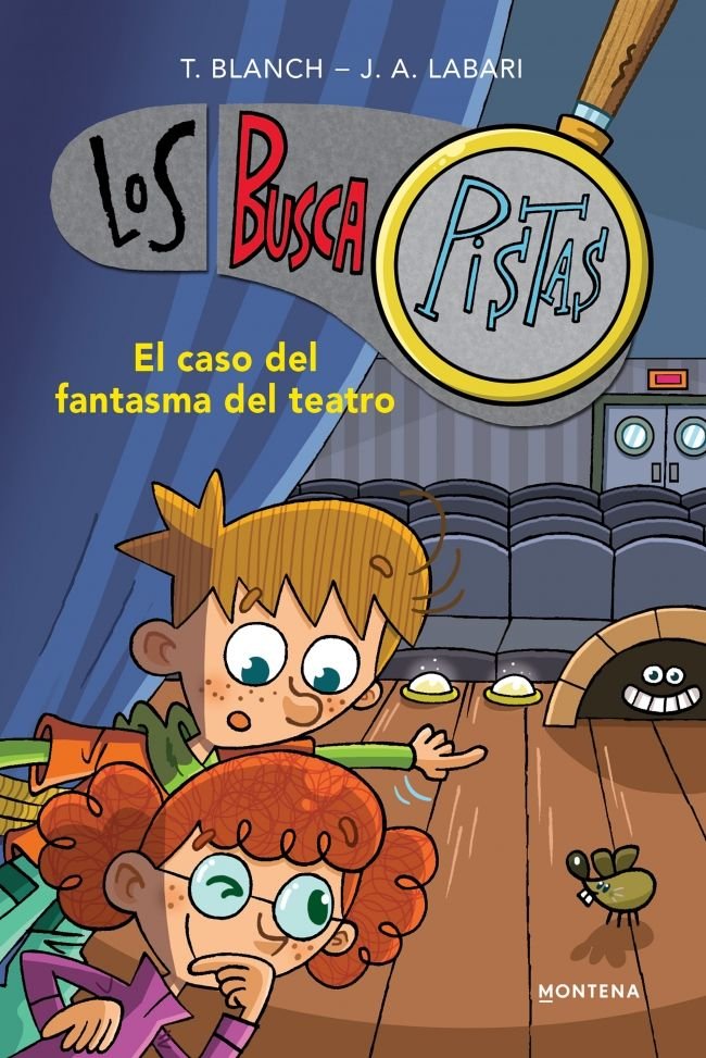 El caso del fantasma del teatro (Serie Los BuscaPistas 8), de Blanch, Teresa | portada del libro