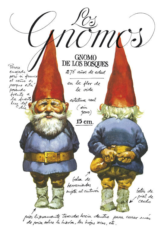 Los gnomos, de Poortvliet | portada del libro