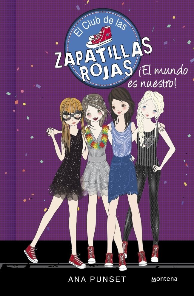 ¡El mundo es nuestro! (Serie El Club de las Zapatillas Rojas 6), de Punset, Ana | portada del libro