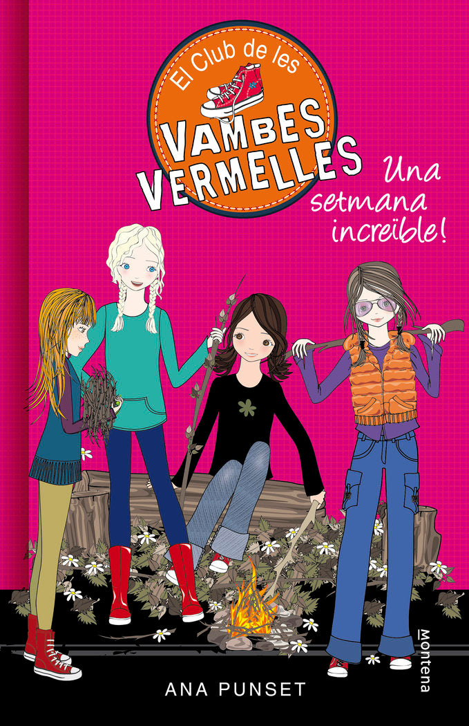 Una setmana increïble (Sèrie El Club de les Vambes Vermelles 5), de Punset, Ana | portada del libro