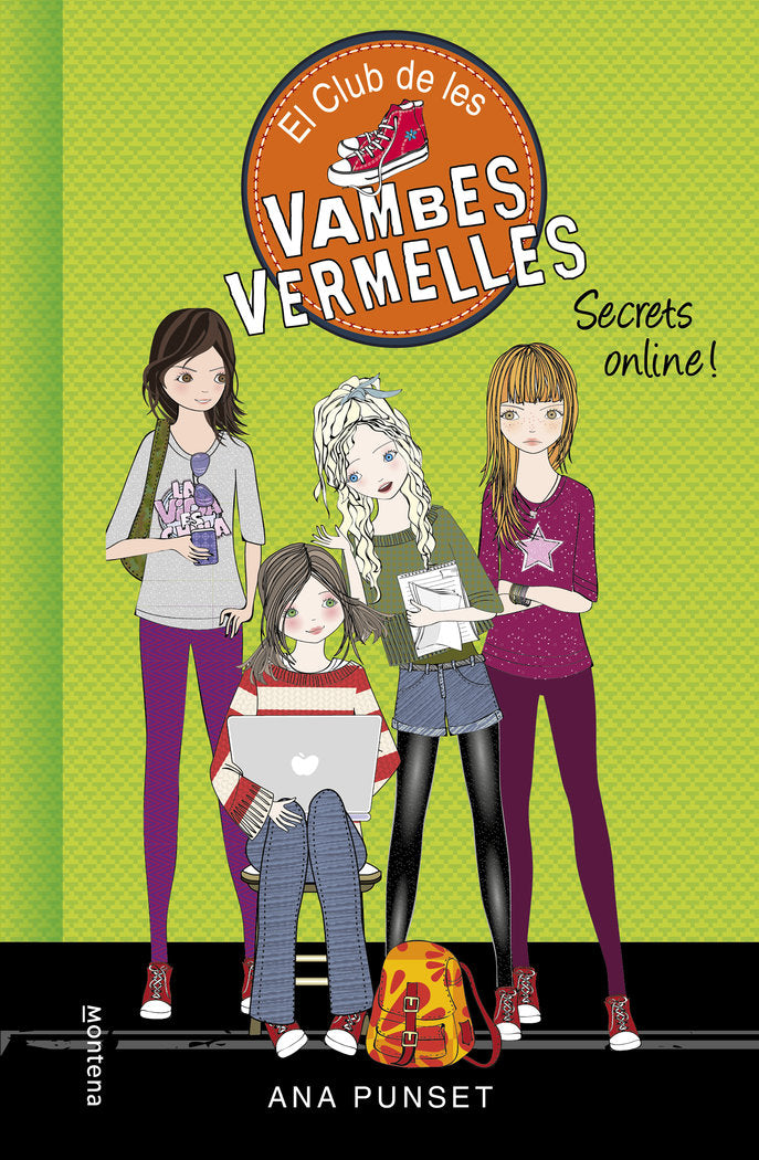 Secrets online! (Sèrie El Club de les Vambes Vermelles 7), de Punset, Ana | portada del libro