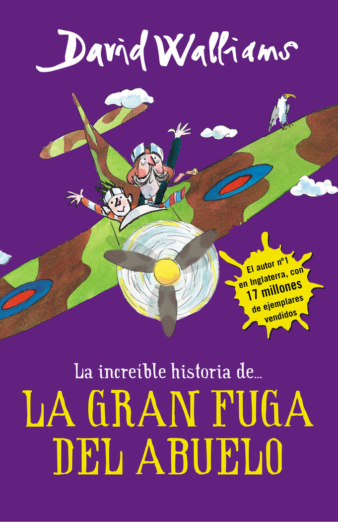 La increíble historia de... La gran fuga del abuelo, de Walliams, David | portada del libro