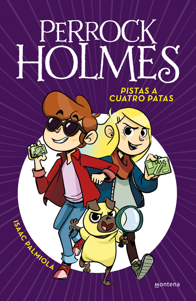 Pistas a cuatro Patas (Serie Perrock Holmes 2), de Palmiola, Isaac | portada del libro