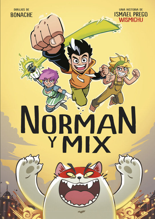 Norman y Mix, de Wismichu, | portada del libro