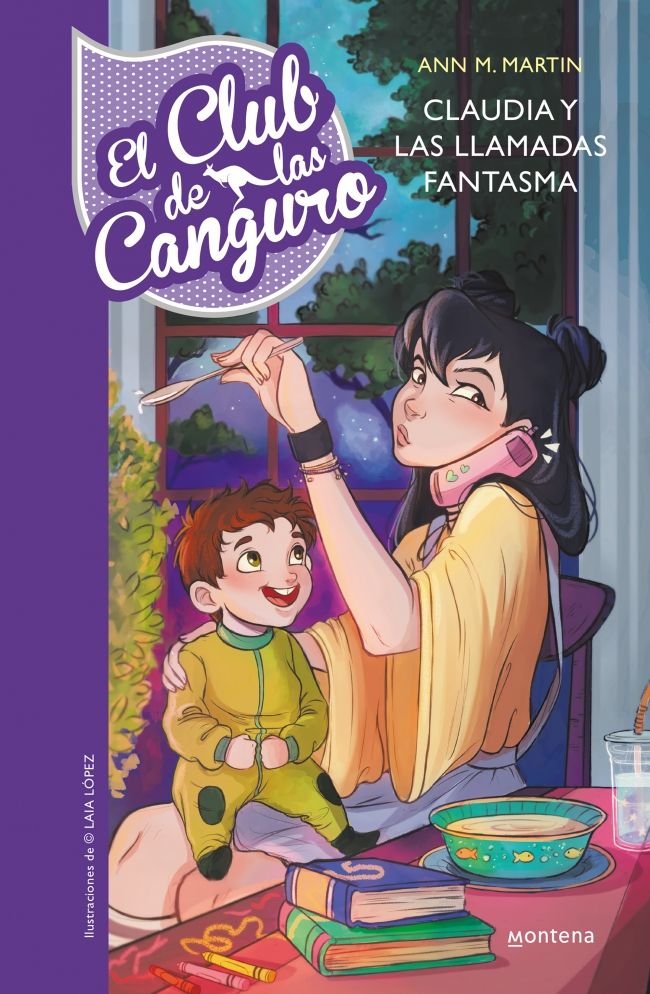 Claudia y las llamadas fantasma (Serie El Club de las Canguro 2), de Martin, Ann M. | portada del libro