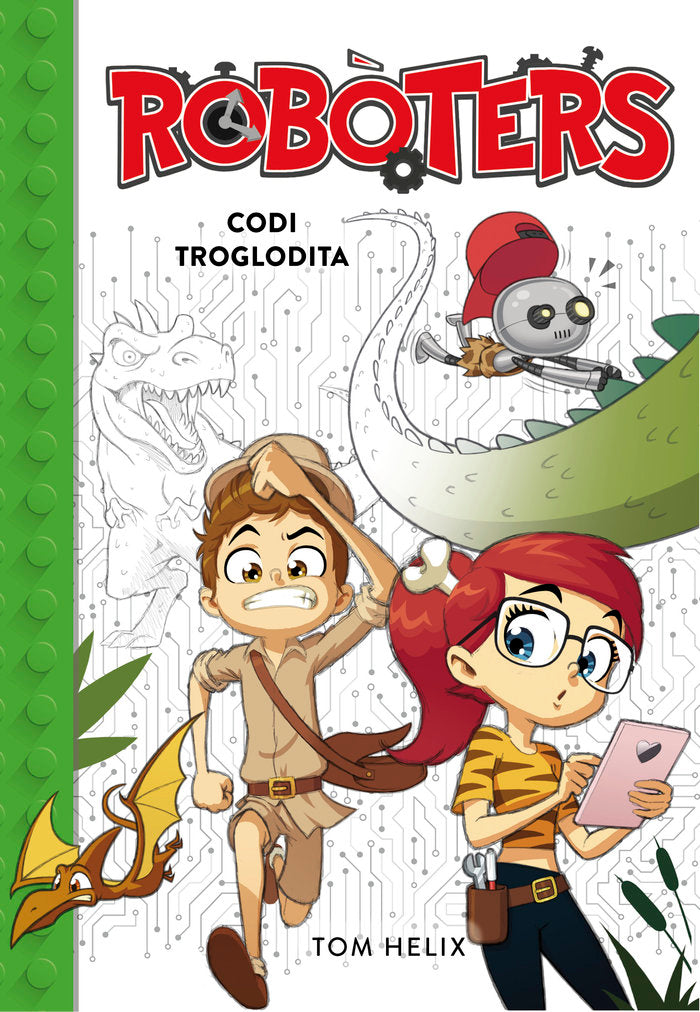 Codi troglodita (Sèrie Robòters 2), de Helix, Tom | portada del libro