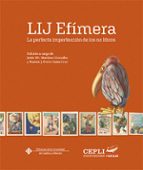 LIJ Efímera. La perfecta imperfección de los no libros, de JESUS MARIA MARTINEZ GONZALEZ | portada del libro