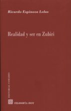 REALIDAD Y SER EN ZUBIRI., de RICARDO ESPINOZA LOLAS | portada del libro
