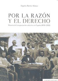 Por la razón y el derecho, de Barrio Alonso, Ángeles | portada del libro