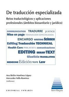 De traducción especializadas, de Martínez López y otros, Ana Belén | portada del libro