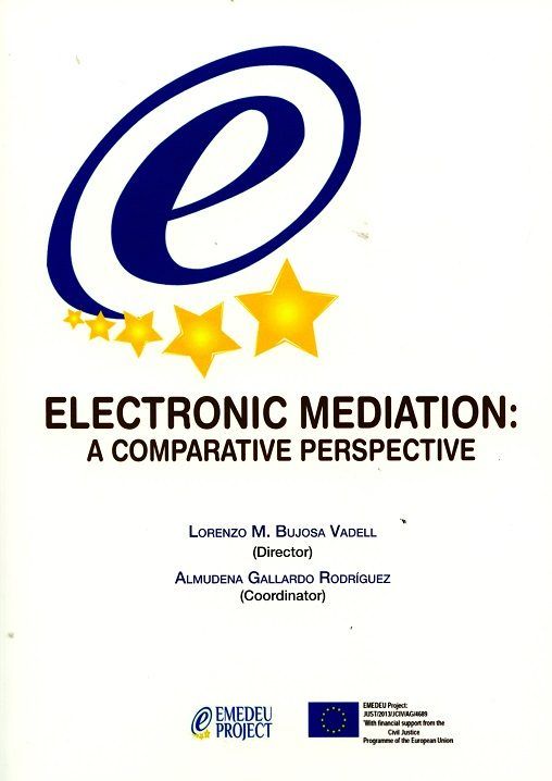 Electronic mediation, de Bujosa Vadell y otros, Loranzo M. | portada del libro