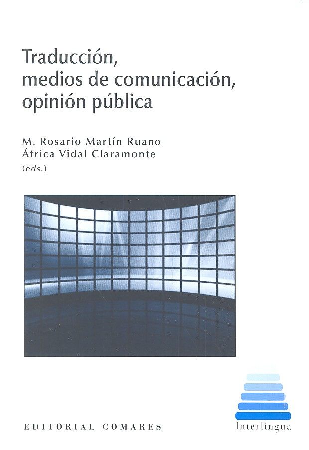 Traducción, medios de comunicación, opinión pública, de Páez Rodríguez y otros, Alba | portada del libro