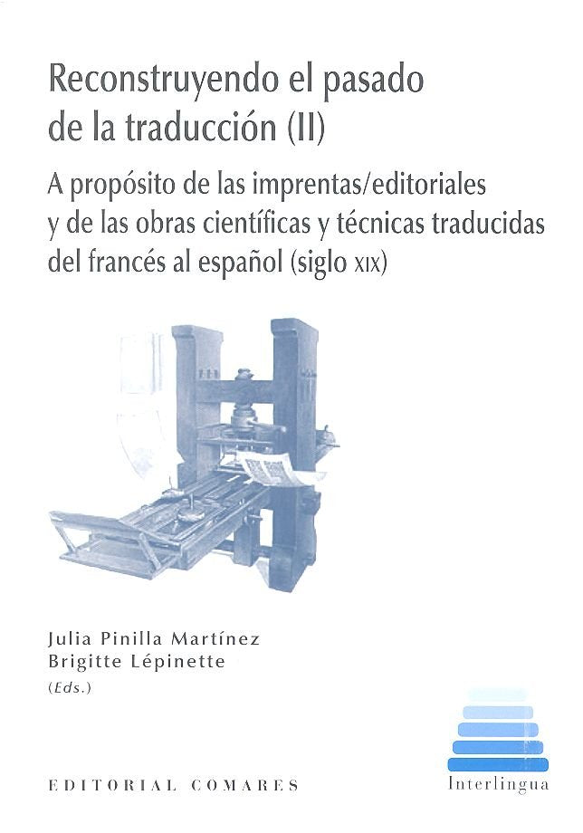 Reconstruyendo el pasado de la traducción (II), de Pinilla Martínez y otros, Julia | portada del libro