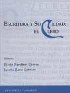 Escritura y Sociedad: el Clero, de Alicia Marchant Rivera | portada del libro