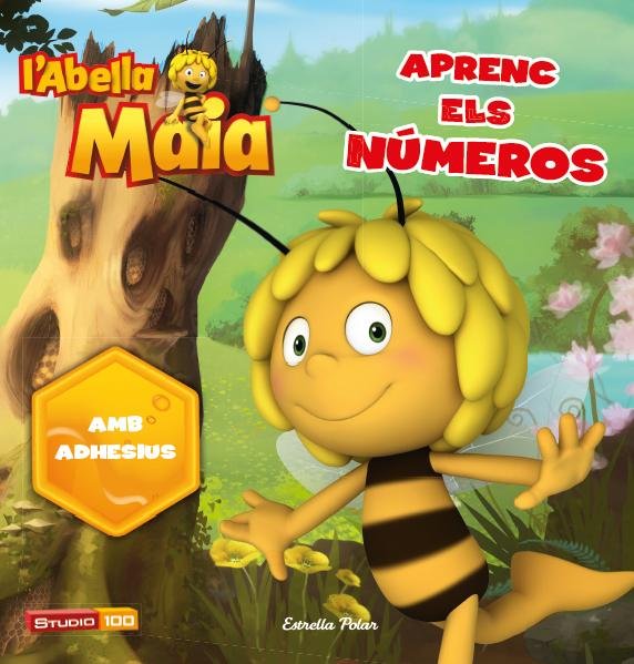 Aprenc els números amb l'Abella Maia, de Autors, Diversos | portada del libro