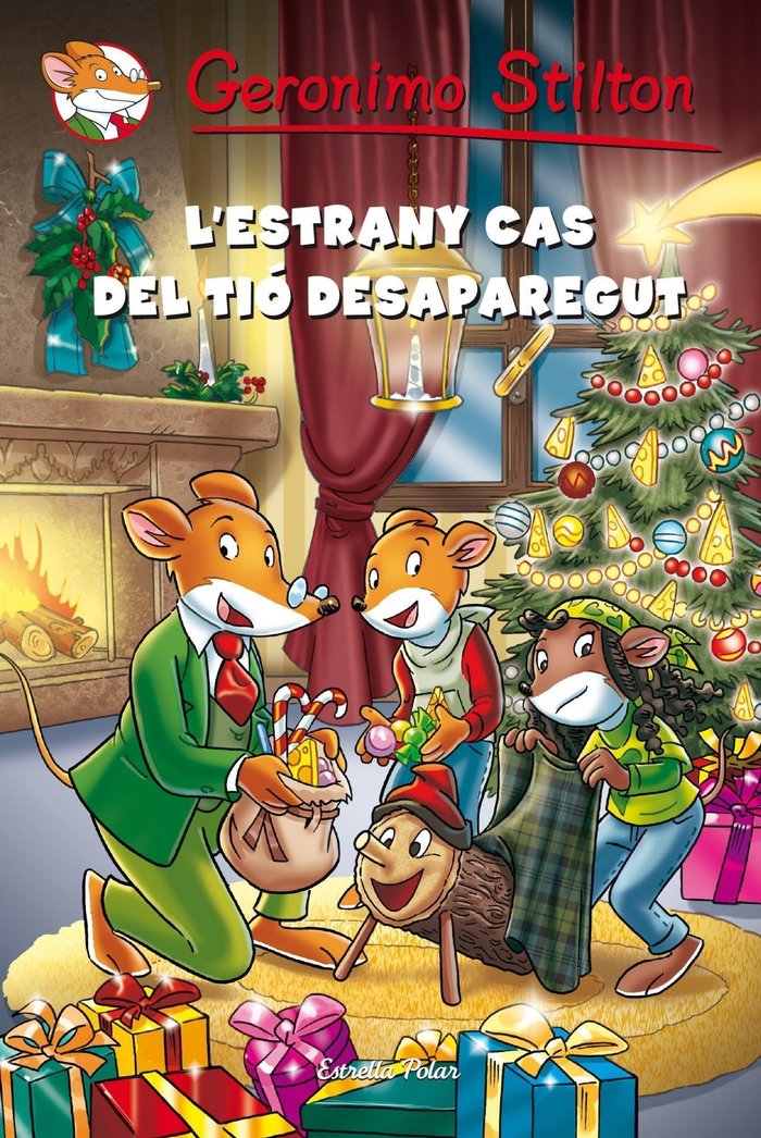 L'estrany cas del Tió desaparegut, de Stilton | portada del libro