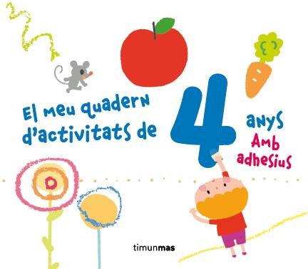 El meu quadern d'activitats de 4 anys, de Autors | portada del libro