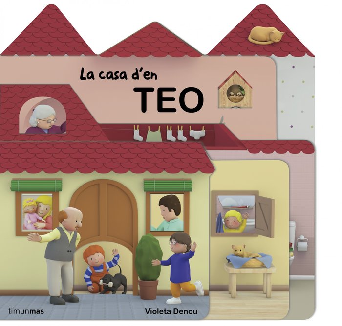 La casa d'en Teo, de Denou, Violeta | portada del libro