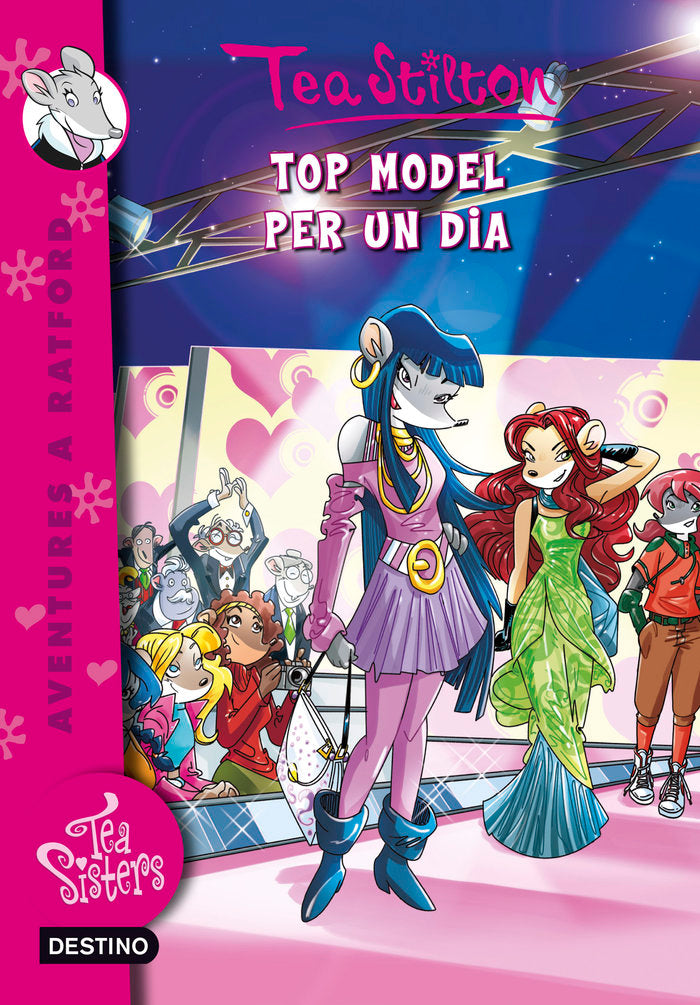 Top model per un dia, de Stilton | portada del libro