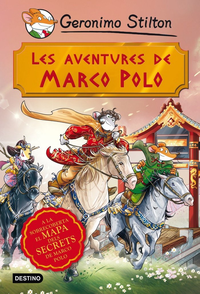 Les aventures de Marco Polo, de Stilton, Geronimo | portada del libro