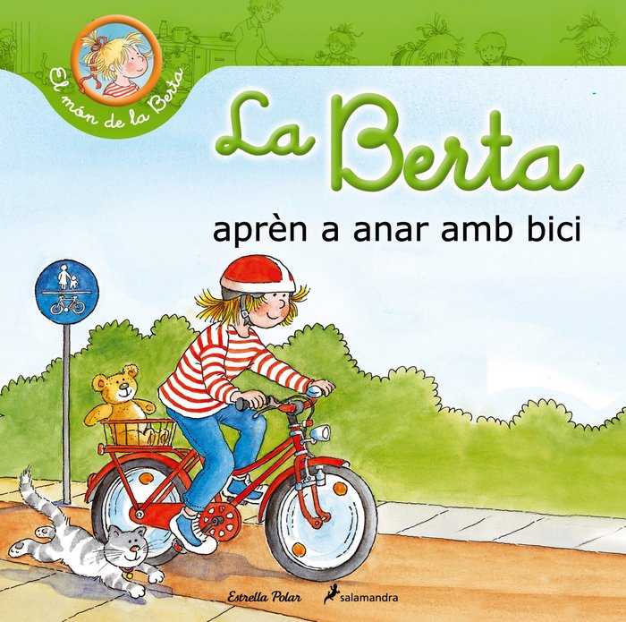 La Berta aprèn a anar amb bici, de Schneider | portada del libro