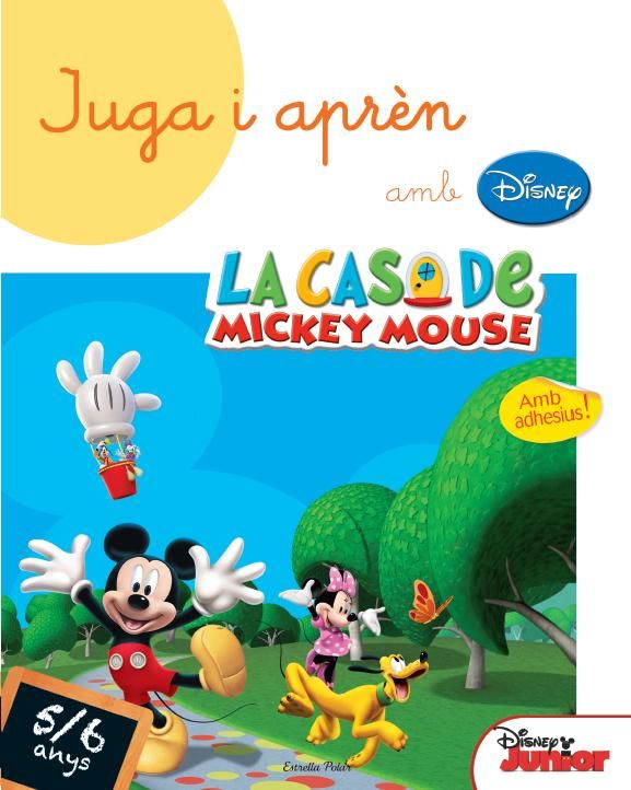 Juga i aprèn amb Disney 5-6 anys, de Autors, Diversos | portada del libro