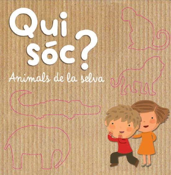 Qui sóc? Animals de la selva, de Autors | portada del libro