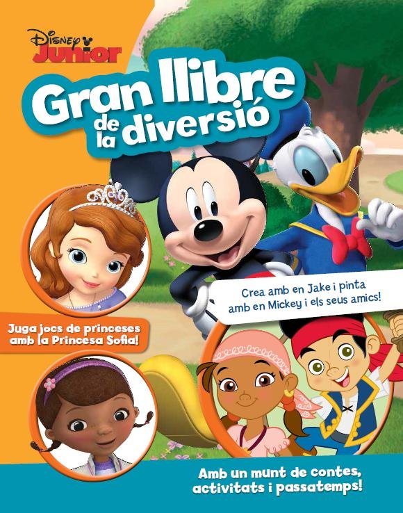 Disney Junior. Gran llibre de la diversió, de Autors | portada del libro