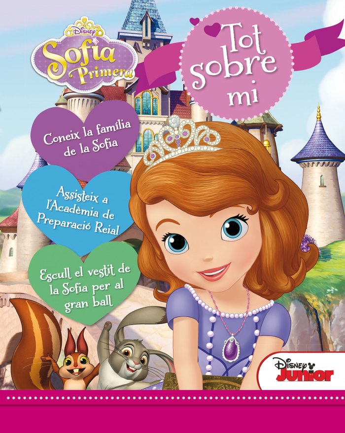 La princesa Sofia. Tot sobre mi, de Disney | portada del libro