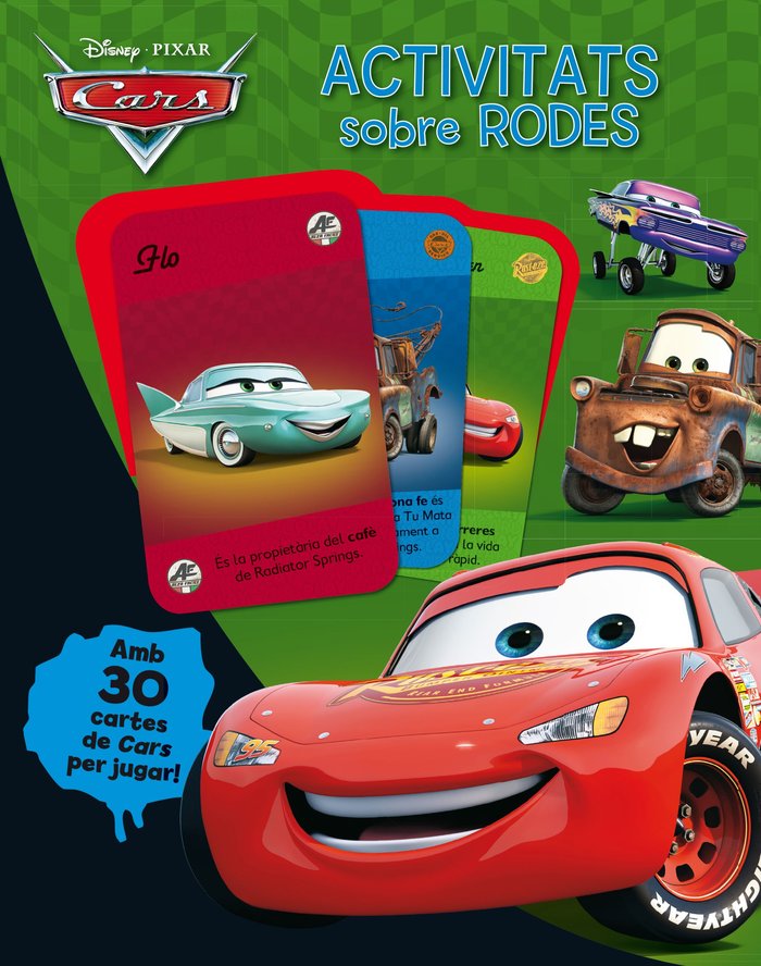 Cars. Activitats sobre rodes, de Disney | portada del libro