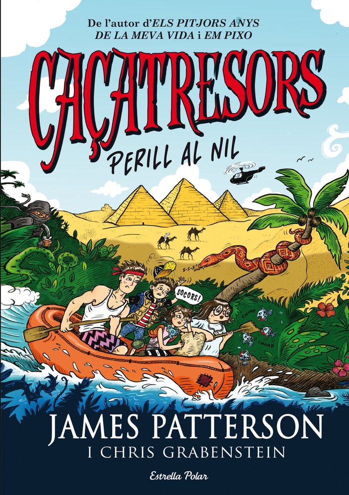 Caçatresors. Perill al Nil, de Patterson, James | portada del libro