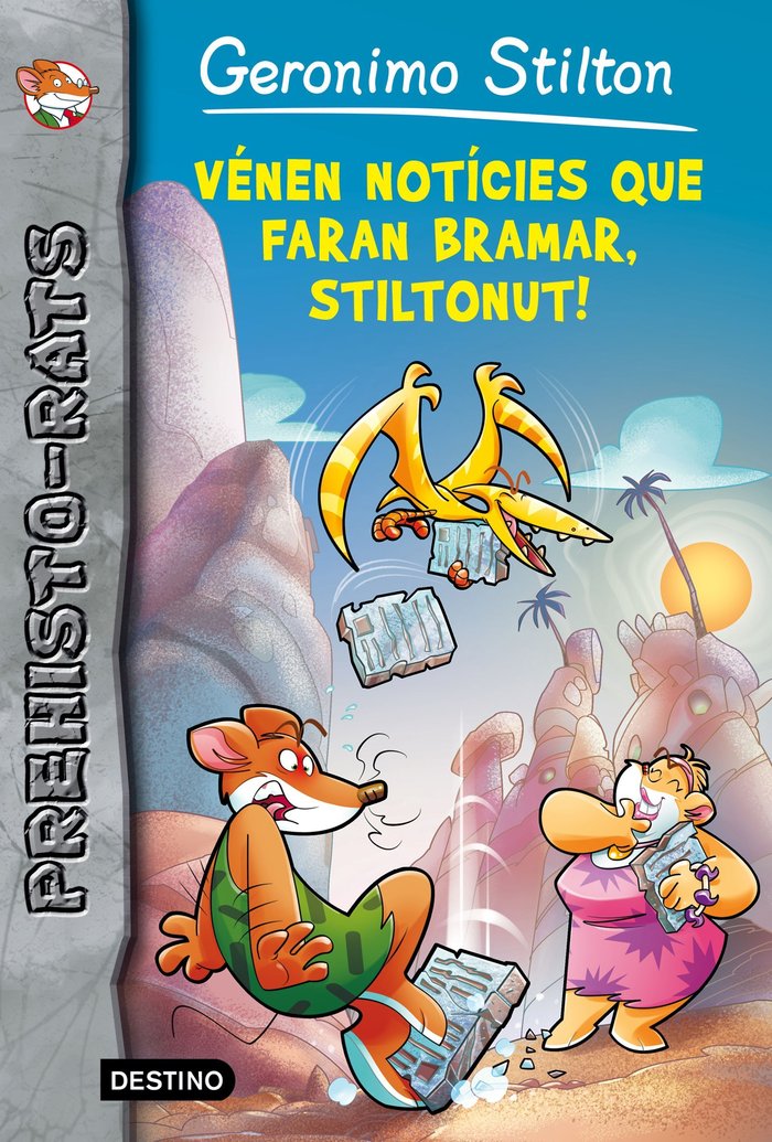 Vénen notícies que faran bramar, Stiltonut!, de Stilton, Geronimo | portada del libro